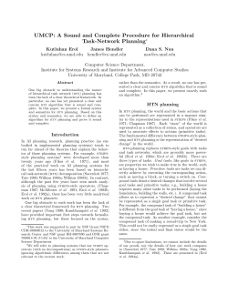UMCP: A Sound and Complete Procedure for Hierarchical Task