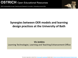 Jenkins - OSTRICH symposium