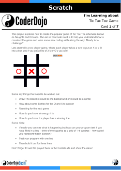 Scratch - CoderDojo Kata