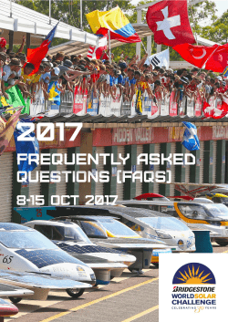 Fwd: Team Managers Guide