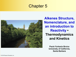 Nomenclature of Alkenes