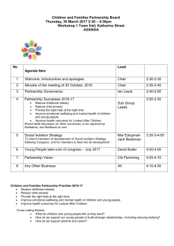Agenda CFP Board 30.3.17