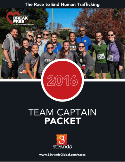 team captain packet