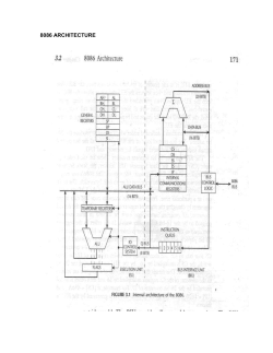 8086 architecture - Technicalsymposium