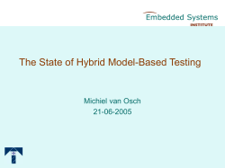 Hybrid Model-Based Testing
