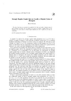 Strongly Regular Graphs that are Locally a Disjoint Union of Hexagons