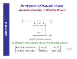 Chapter 2 Development of Dynamic Models
