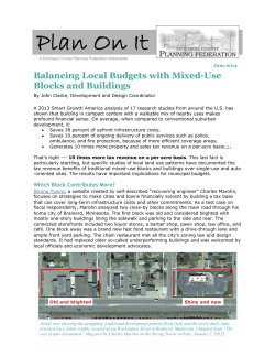 Balancing Local Budgets with Mixed