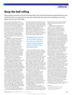 Keep the ball rolling