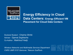 Energy Efficient VM Placement for Cloud Data Centers