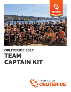 team captain kit