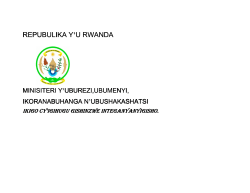 Integanyanyigisho y`ikinyarwanda p1 p2 p3