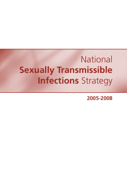 National Sexually Transmissible Infections Strategy