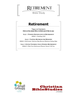 Retirement - Team Church