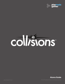 Atoms Guide - Playmada Games