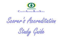 level one scoring accreditation clinic