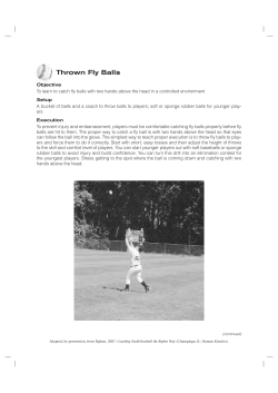 Fly Ball Drills - Amity Baseball