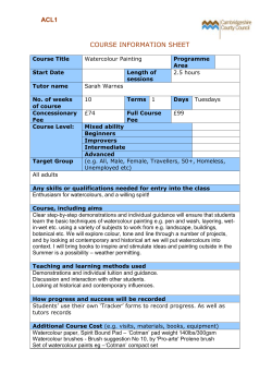 Course Information Sheet