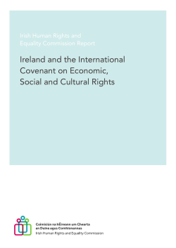 Ireland and the International Covenant on Economic, Social and