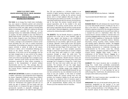 energy plus credit union master disclosure for all travel insurance