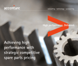 Achieving high performance with strategic competitive