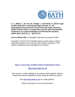 - University of Bath Opus