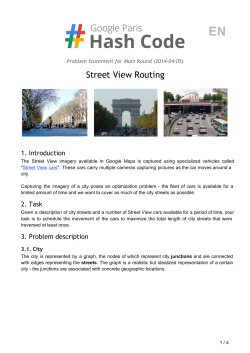 Street View Routing