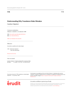 Understanding Why Translators Make Mistakes
