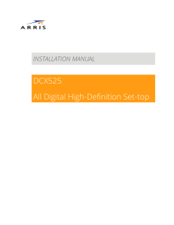 All Digital High-Definition Set-top