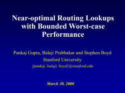 Packet Classification using Hierarchical Intelligent Cuttings