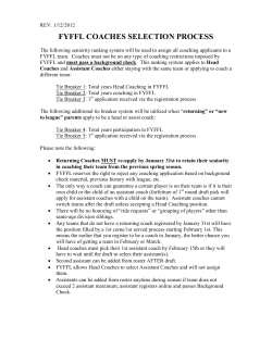 The following seniority ranking system will be used to assign all