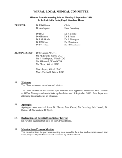 LMC Minutes 05/09/2016