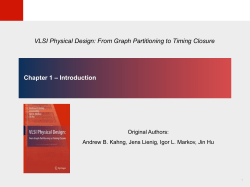 VLSI Physical Design, Springer Verlag