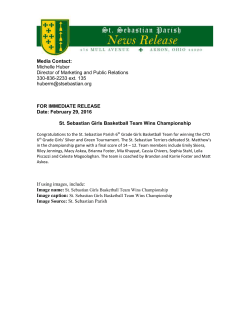 full story. - St. Sebastian Parish