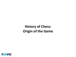 History of Chess: Origin of the Game