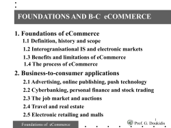 electronic markets