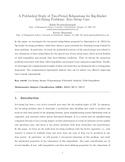 A Polyhedral Study of Two-Period Relaxations for Big