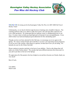 Tryout Rejection Letter