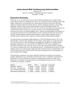 Collaborative Video + Web Conferencing