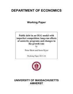 Public debt in an OLG model with imperfect competition