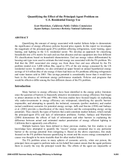 Quantifying the Effect of the Principal-Agent Problem on US
