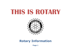 this is rotary - Brevard Rotary / Brevard, NC