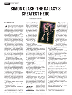 simon clash: the galaxy`s greatest hero