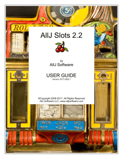 AllJ Slots 2.2 - Custom Slot Machine Software