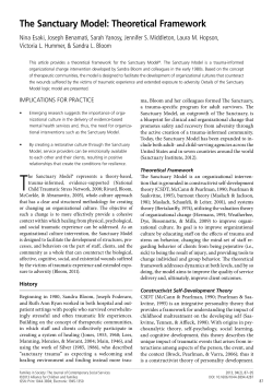 The Sanctuary Model: Theoretical Framework