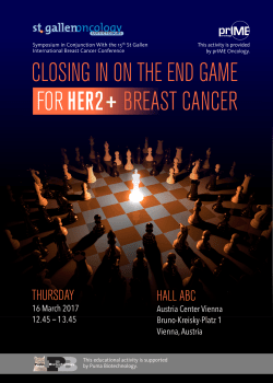 closing in on the end game for her2+ breast cancer