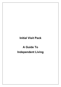 Initial Visit Pack