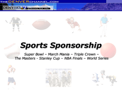 Sports Sponsorship