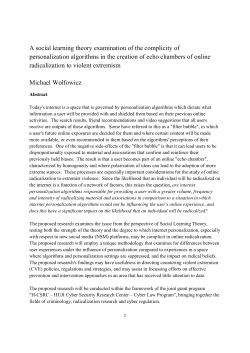 A social learning theory examination of the complicity of