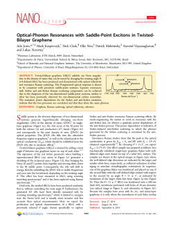 Optical-Phonon Resonances with Saddle